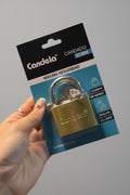 Candado Candela con 3 Llaves - 38mm y 50mm
