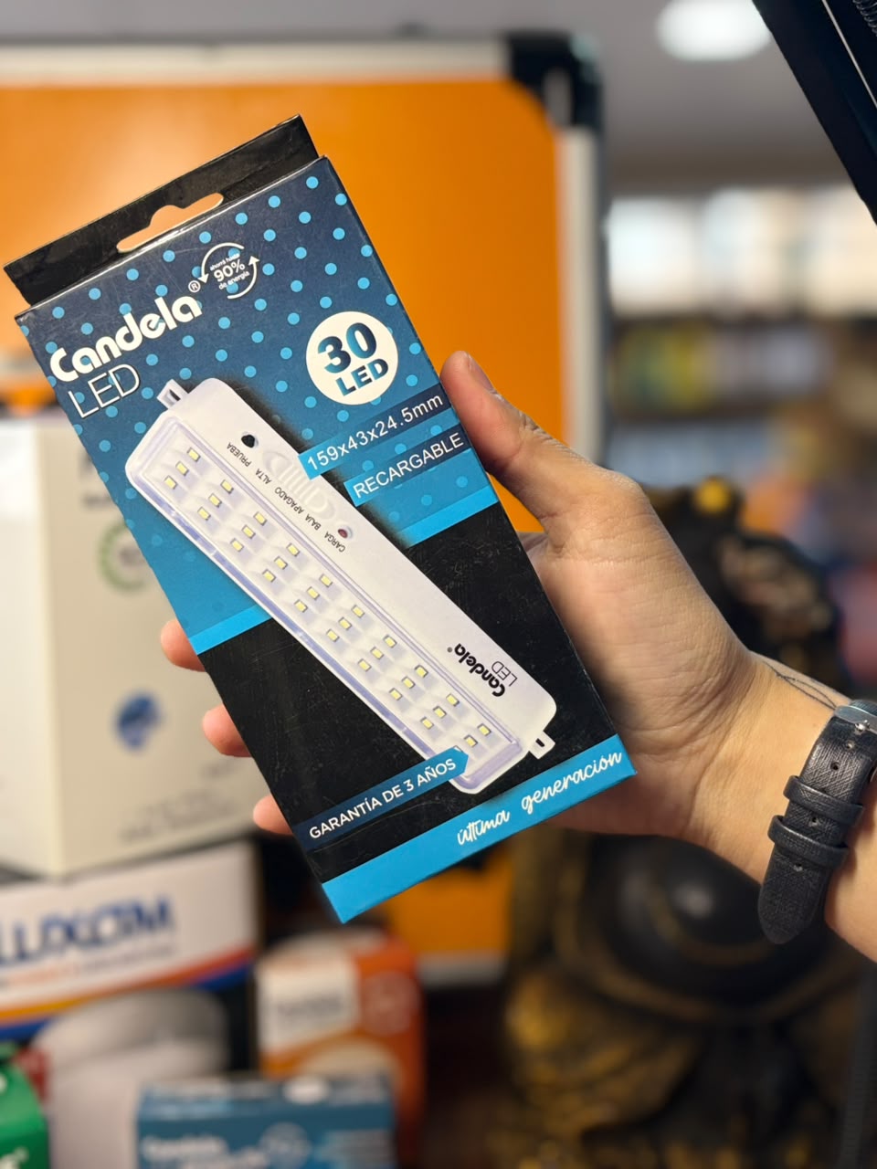 Luz De Emergencia LED Recargable -30 LEDs Ultima generacion