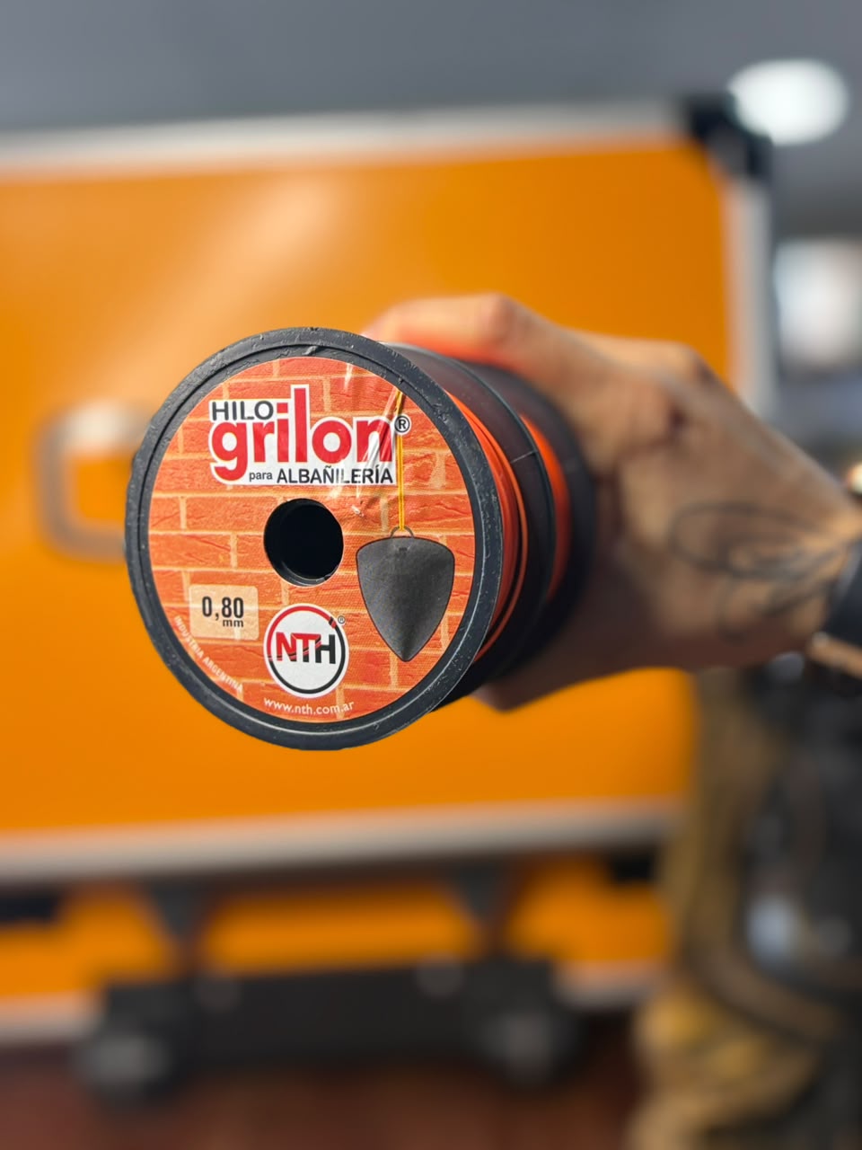 Hilo/Tanza para Albañilería Grilon NTH - 0,80 mm, Bobina Profesional