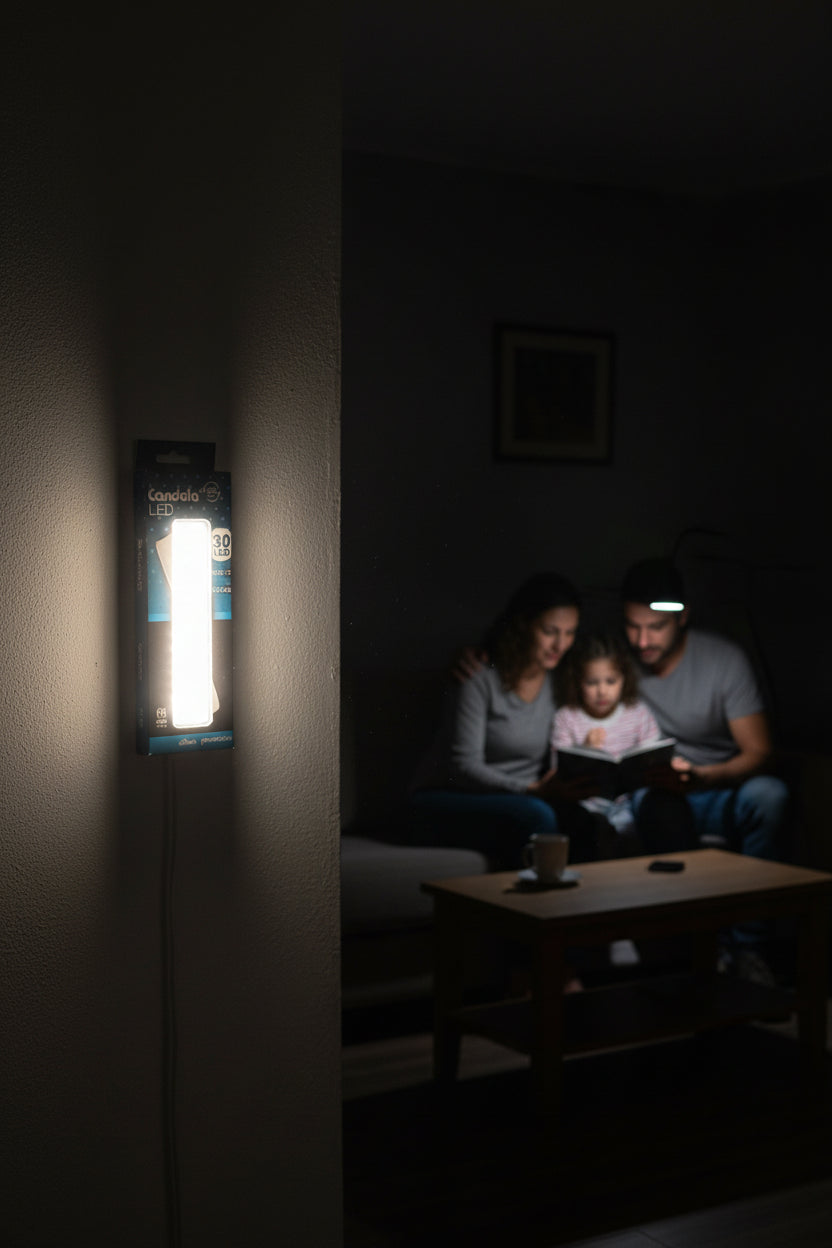 Luz De Emergencia LED Recargable -30 LEDs Ultima generacion